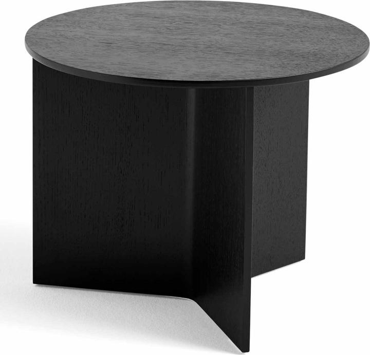 Produktbild HAY Slit Table Wood Round Beistelltisch