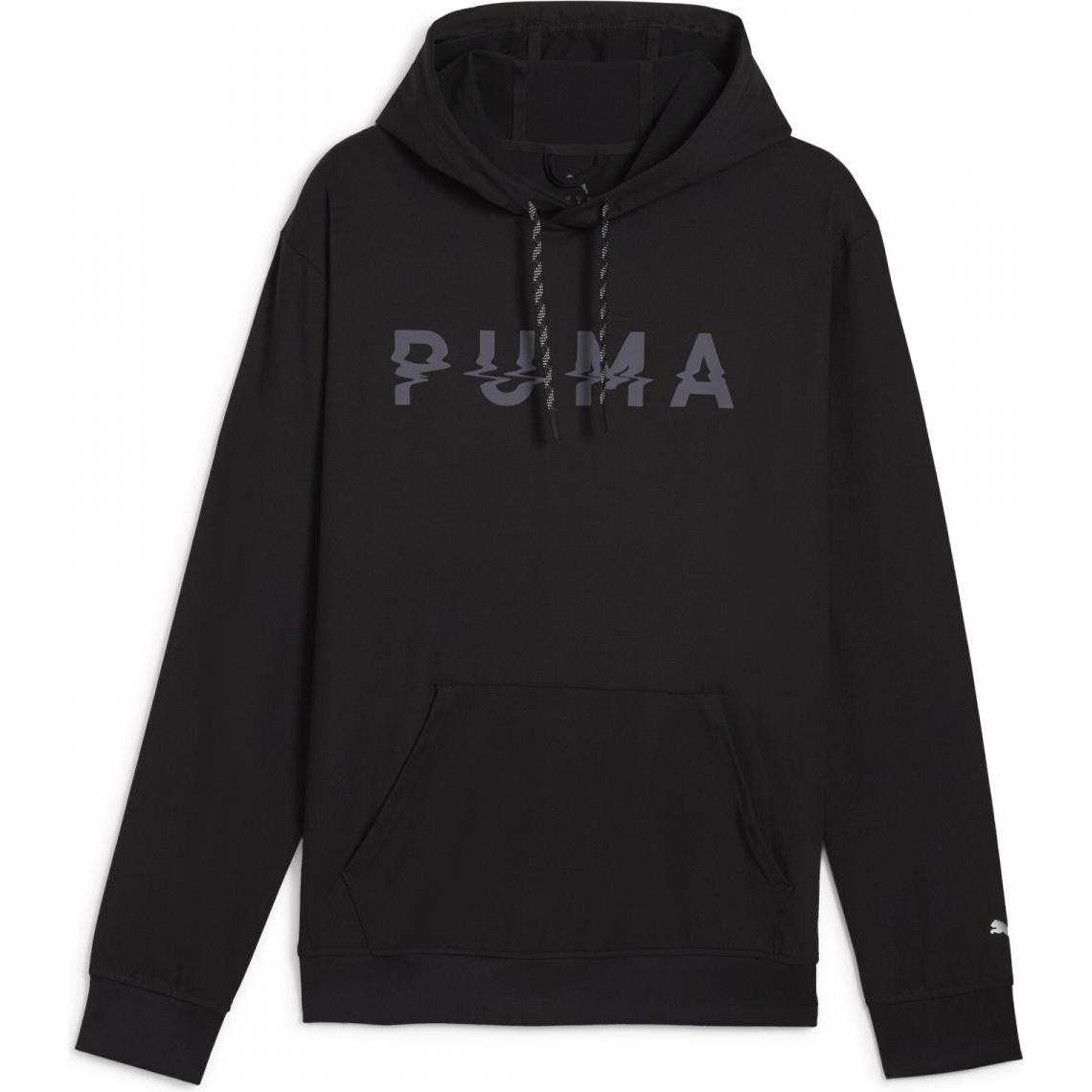Puma, Herren, Pullover, M Cloudspun Branded Hoodie, Grün, (S)