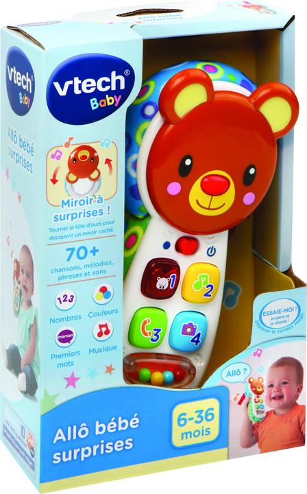 Immagine prodotto VTech Allô Bébé sorprese brune (Francese)