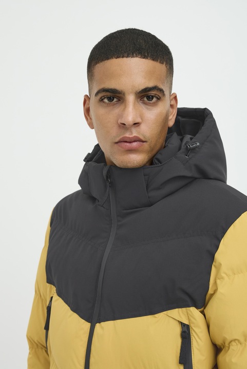 Produktbild Blend Daunenjacke mit Kapuze und Reissverschluss (M)