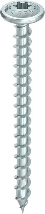 Produktbild Heco Topix-plus Holzbauschraube Tellerkopf 10.0x100 VG TX40 verzinkt (50 Schrauben pro Stück, 10 x 100 mm)