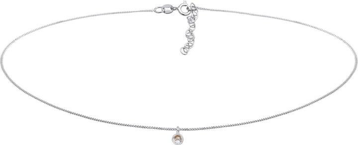 Immagine prodotto Elli Girocollo, collana di pietre preziose (Quarzo, Argento 925, 36 cm)