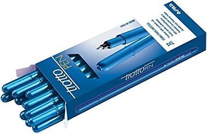 Tratto Pen penna tecnica Fine Blu 12 pz (Blu, 12 x)