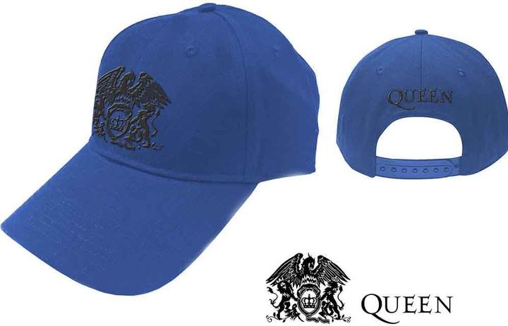 Queen Black Classic Crest Baseball Cap