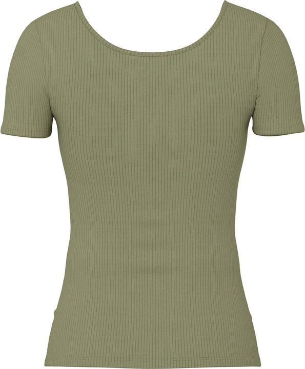 Immagine prodotto Pieces Top a coste con maniche corte (M)