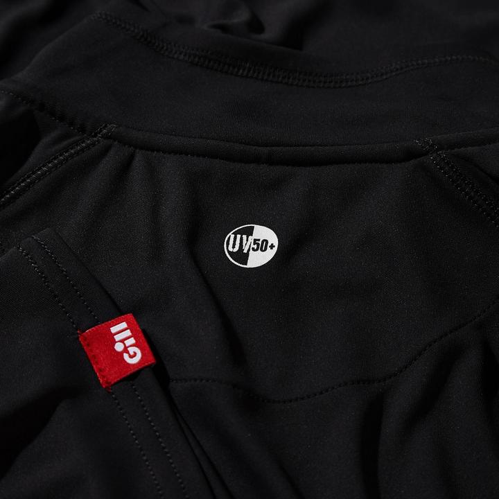 Actual product image UV Tec L/S Zip Tee, Herren (S)