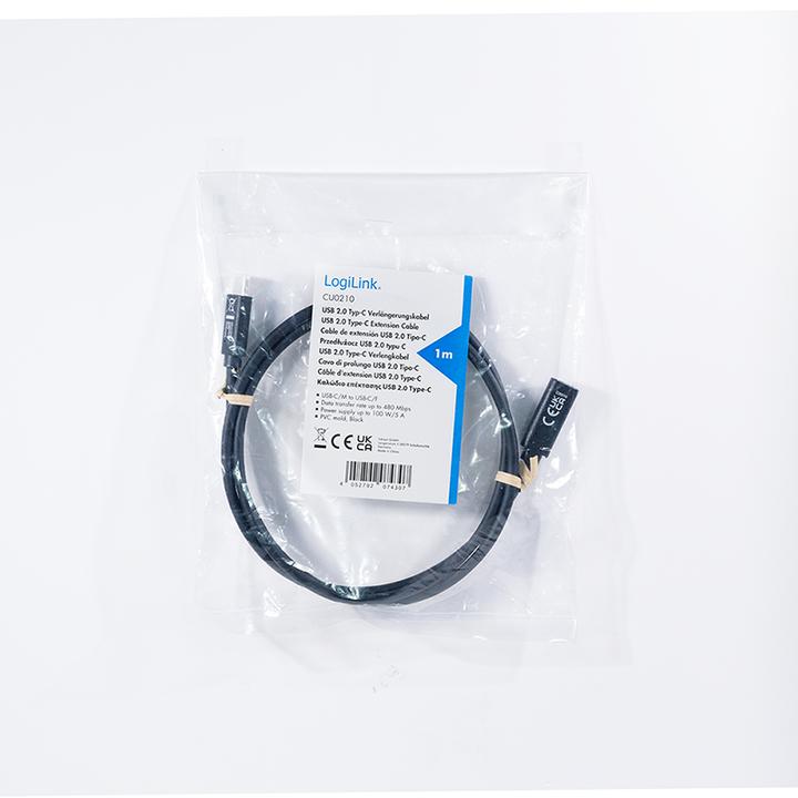 Immagine prodotto LogiLink USB C – USB C (1 m, USB 2.0, 100 W)