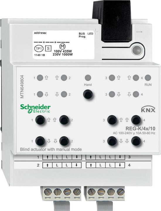 Immagine prodotto APC Attuatore per tapparelle Schneider Electric REG-K/4x/10 MTN649804 (Attuatore per otturatore)