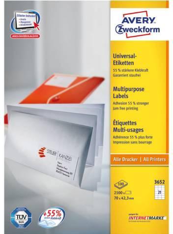 Produktbild Avery Universal-Etiketten