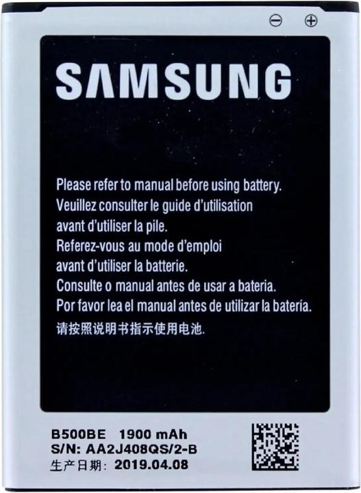Produktbild AGI 18931 - Akku - Samsung - EB-B500BEB - Schwarz - Lithium-Ion (Li-Ion) - 1900 mAh