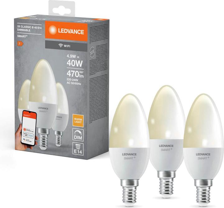 Actual product image Ledvance Smart+ (E14, 470 lm, 3x)