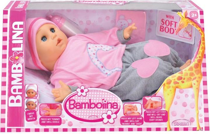 Produktbild Dimian Toys Puppe mit beweglichem Mund