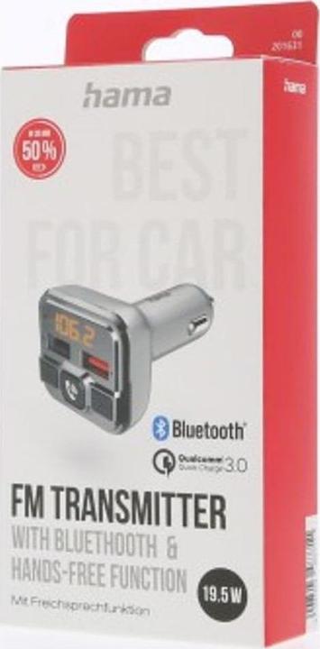 Actual product image Hama FM-Transmitter mit Bluetooth- und Freisprechfunktion
