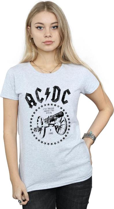 Produktbild AC/DC We Salute You Cannon TShirt aus Baumwolle (L)