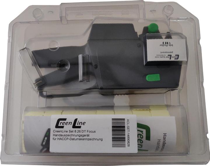 Creenline Pricemarker 8.26 DT Focus 1 print line 8 characters/line 9 rolls of labels (white) 26 x...