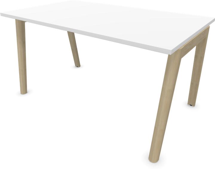 Esche natur hellgrau gebeizt, Weiss