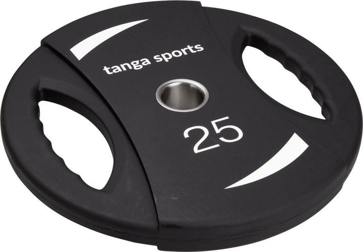 Actual product image Tanga Sports TPU weight plate, 25 kg