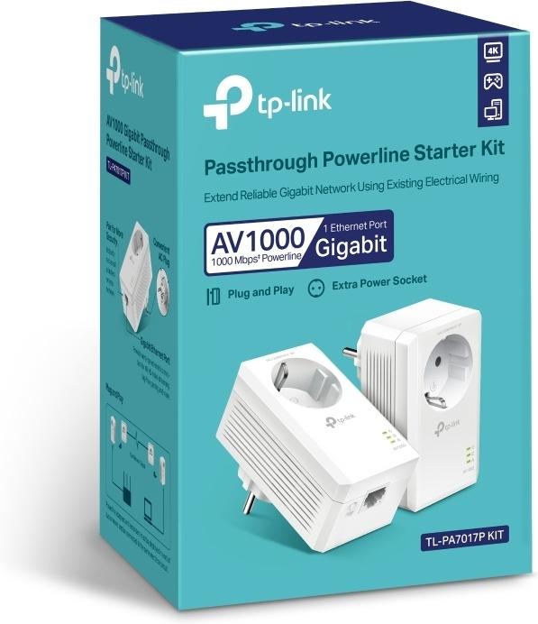 Produktbild TP-Link TL-PA7017P Kit (1000 Mbit/s)