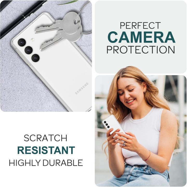 Productafbeelding Nalia 2x camera beschermingsglas (2 Stuk, Samsung Galaxy S24)