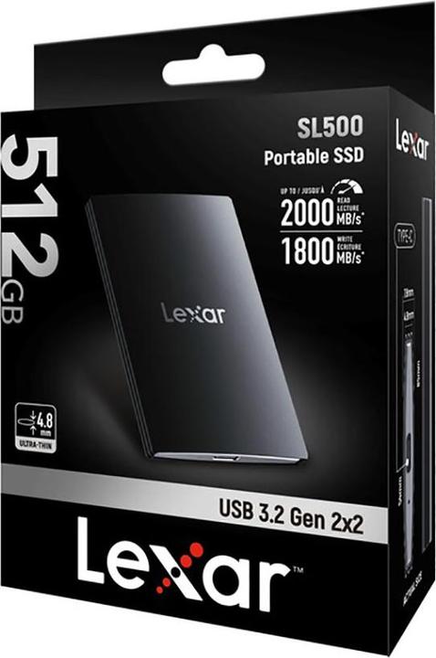 Immagine prodotto Lexar SSD USB3.2 512GB EXT./LSL500X512G-RNBNG (0.51 TB)