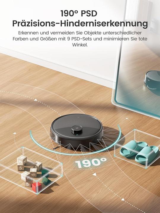 Produktbild Saugroboter M3 Max mit Wischfunktion (20000 Pa)