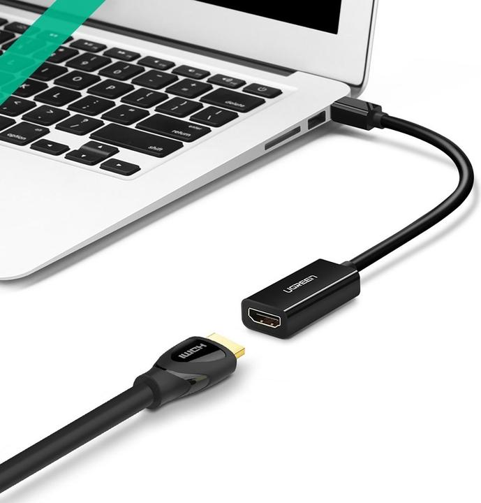 Image du produit Ugreen Mini port d'affichage vers adaptateur HDMI Convertisseur 1080P (HDMI, 25 cm)