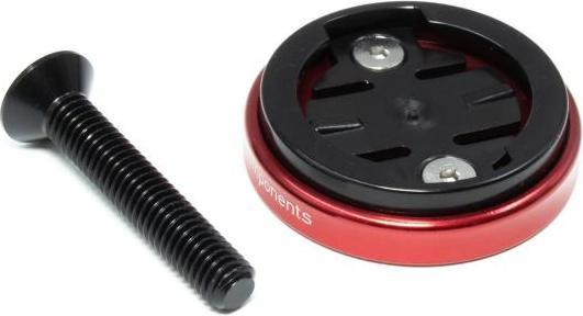 Actual product image Jrc Components Enkei Top Cap Mount Garmin red