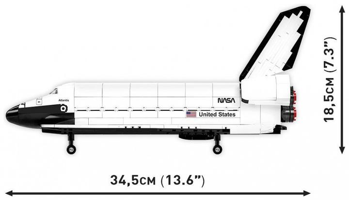 Actual product image Cobi Space Shuttle Atlantis