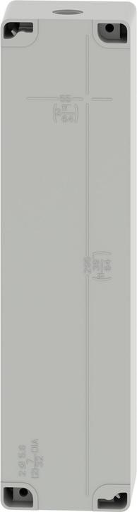 Actual product image Schneider Electric XAPD5606 Empty housing XAP metal grey for 6x30mm - CSA (Housing)
