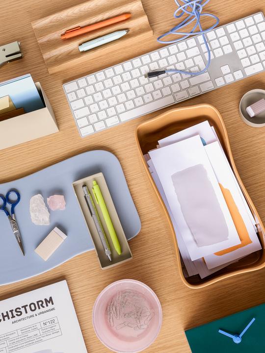 Actual product image Hübsch District Storage Tray Square Light grey