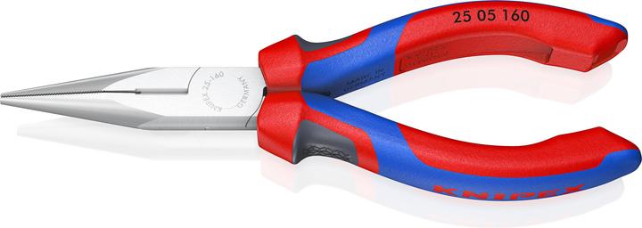 Produktbild Knipex Flachrundzange mit Schneide (160 mm)