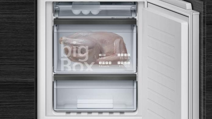 Produktbild Siemens KI86FHDD0 iQ700 Einbau-Kühl-Gefrier-Kombination mit Gefrierbereich unten (267 l)