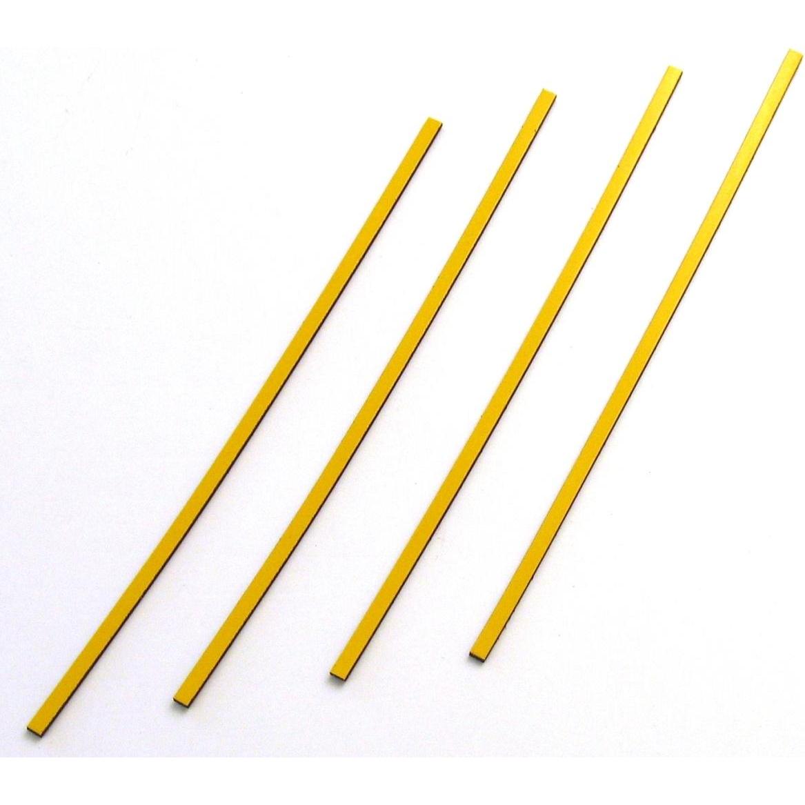 Ultradex, Magnet, Magnetische Abschnitte 50x9x2mm VE=16 Stück zitrone (1 x)