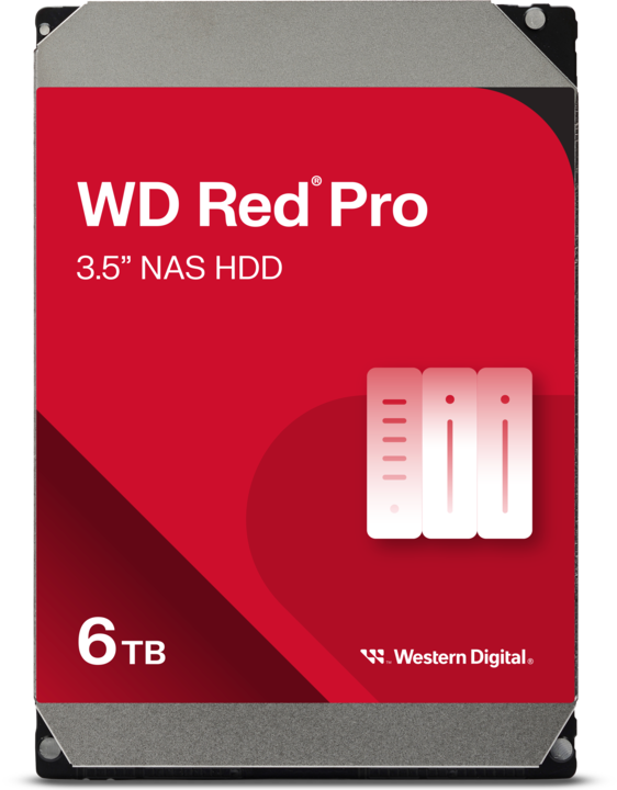 WD Red Pro (6 TB, 3.5", CMR)