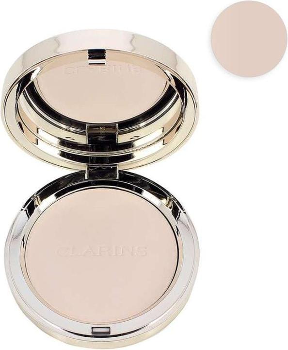 Actual product image Clarins Ever Matte Compact Powder 1 (01 Very Light)