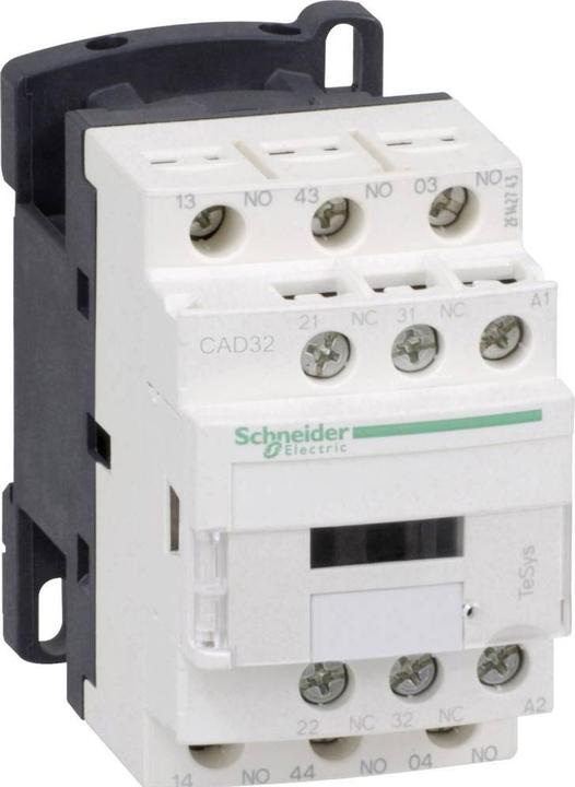 Produktbild Schneider Electric Relae DIN-skinne monteret, TeSys D, 3NO + 2NC Spolespaending: 440V AC
