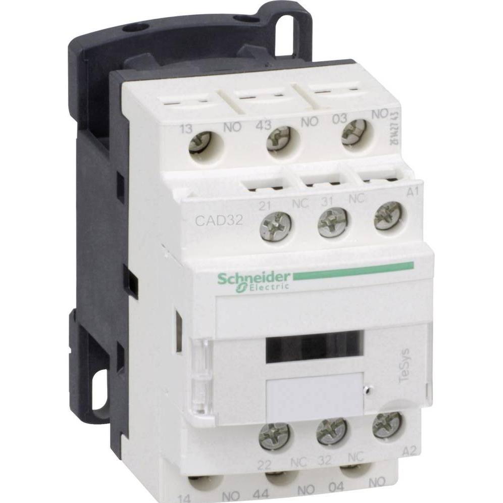 Schneider Electric Relè Controllo 110Vca 3N/O 2N/C, Relais
