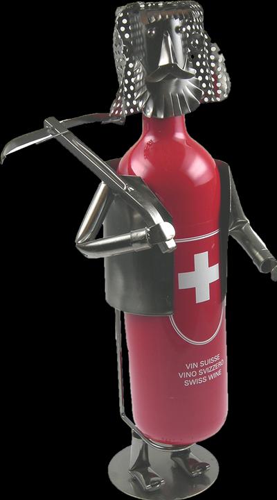 Produktbild Mayer - the gift factory Flaschenhalter "Wilhelm Tell" - leer (Weinflaschenhalter)