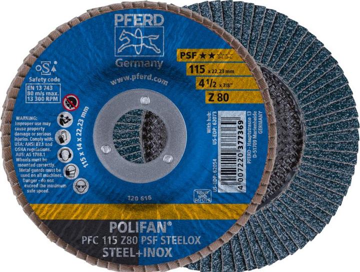 Produktbild Pferd Fächerschleifscheibe (80)