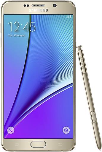 Samsung Galaxy Note 5 (32 GB, Gold Platinum, 5.70", Single SIM, 4G)
