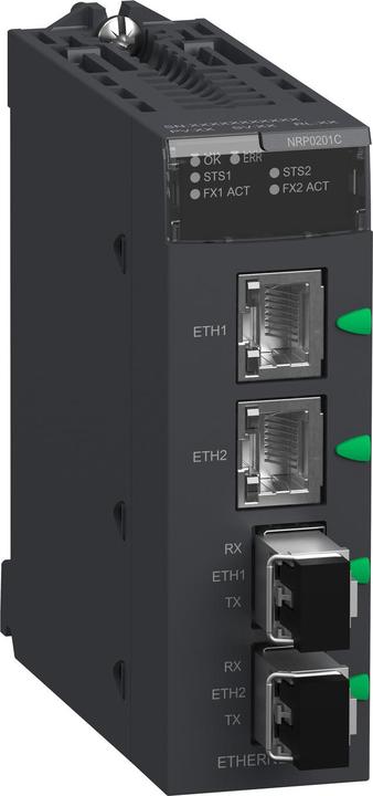 Immagine prodotto Schneider Electric CONVERTITORE FIBRA SM/LC 2CH 100MB CC BMXNRP0201C