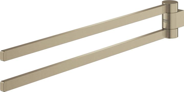 Grohe Porte-serviettes Selection double pivot nickel brossé 41063EN0