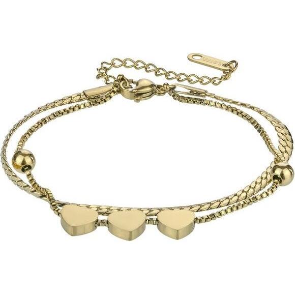 Marc, Bracciale, Charmantes Doppelarmband für Damen MCB24007G