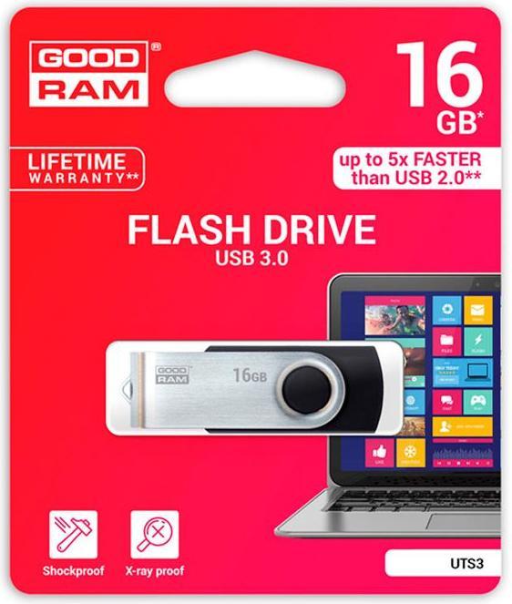 Produktbild Goodram UTS3 (16 GB, USB-A, USB 3.0)