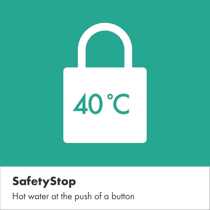 Image du produit hansgrohe Thermostat de douche avec sécurité enfant, réglage température et débit