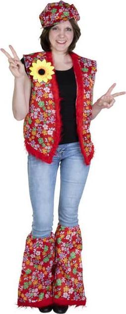 Produktbild MICA Festival Faschingsset - Hippie - für Erwachsene - 3-teilig