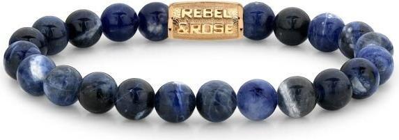 Immagine prodotto Rebel Rose - Bracciale in oro blu notte RR-80094-G - Dimensioni: 16,5 cm - S (16.50 cm)