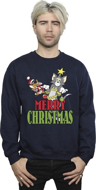 Produktbild Tom & Jerry Merry Christmas Baubles Sweatshirt (3XL)