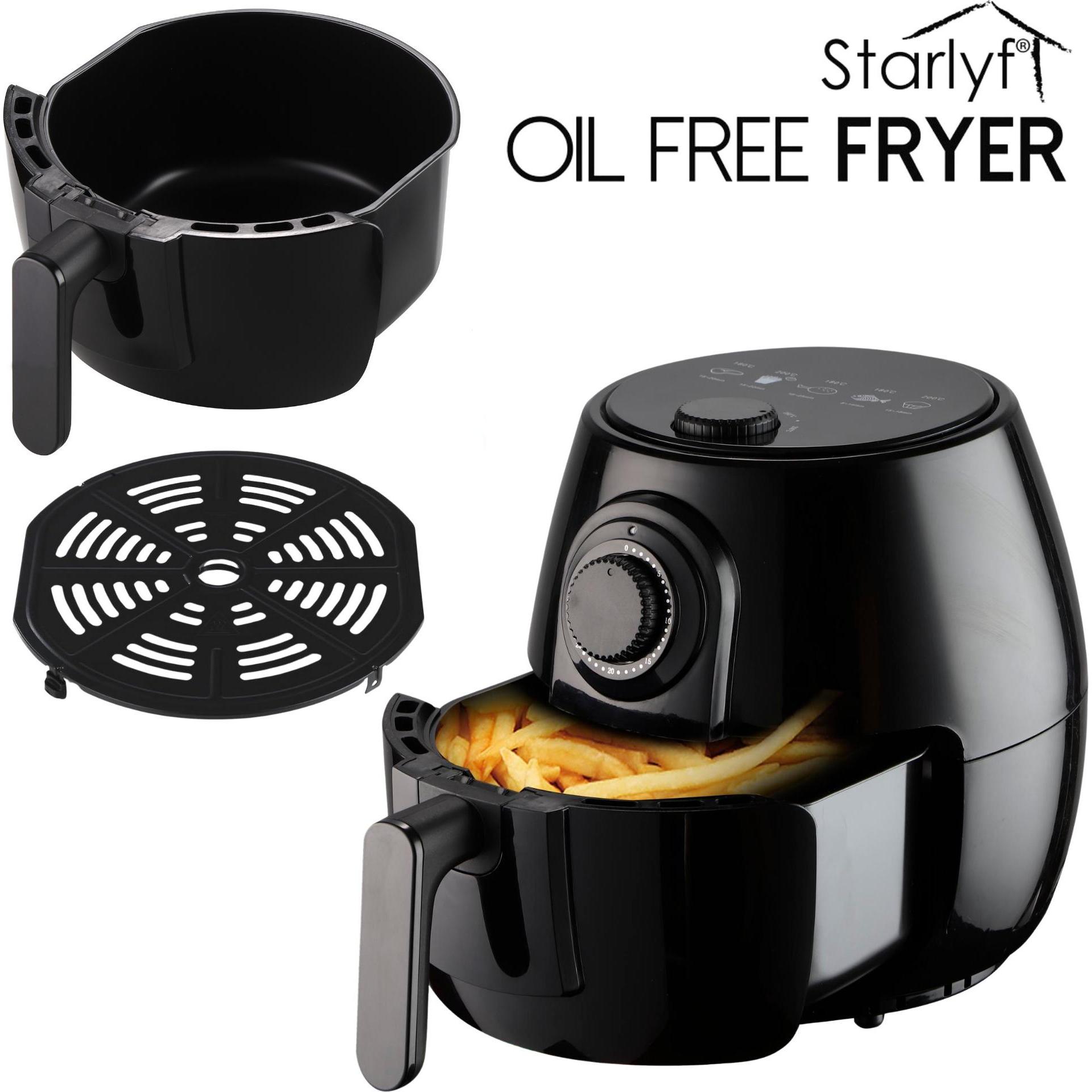 Thumbnail - Starlyf Oil Free Fryer, Fritteuse, Schwarz