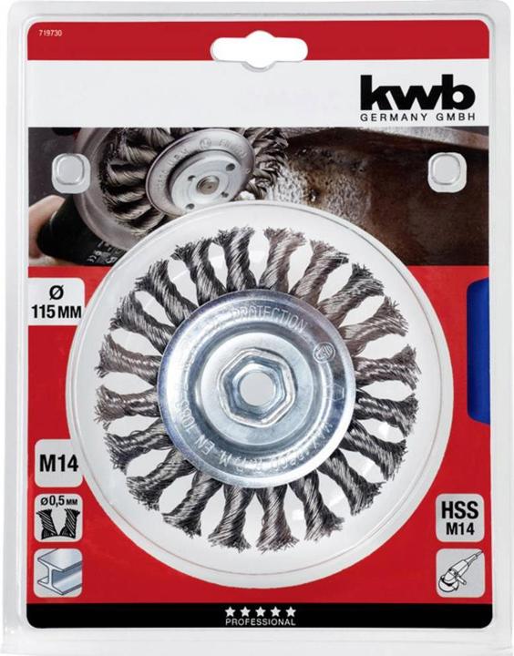 Produktbild kwb Aggresso-Scheibenb.115Mm/ M14